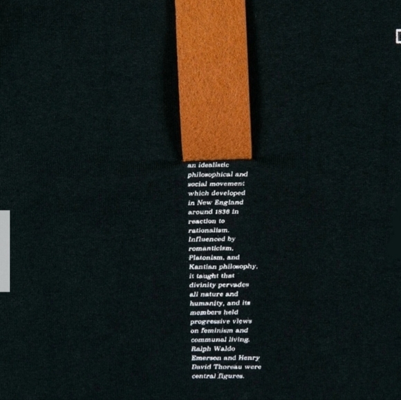 NEW WITHOUT TAG ADVISORY BOARD CRYSTALS (Abc) “TRANSCENDENTALISM” TEE Black - Picture 6 of 13